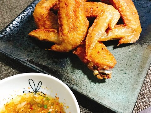 簡単、本格、手羽先のナンプラー揚げ